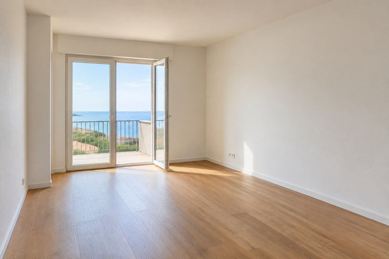 An empty apartment interior